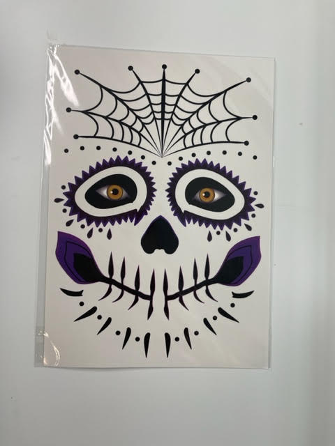 The Makeup Altar Day of the Dead Temporary Mask