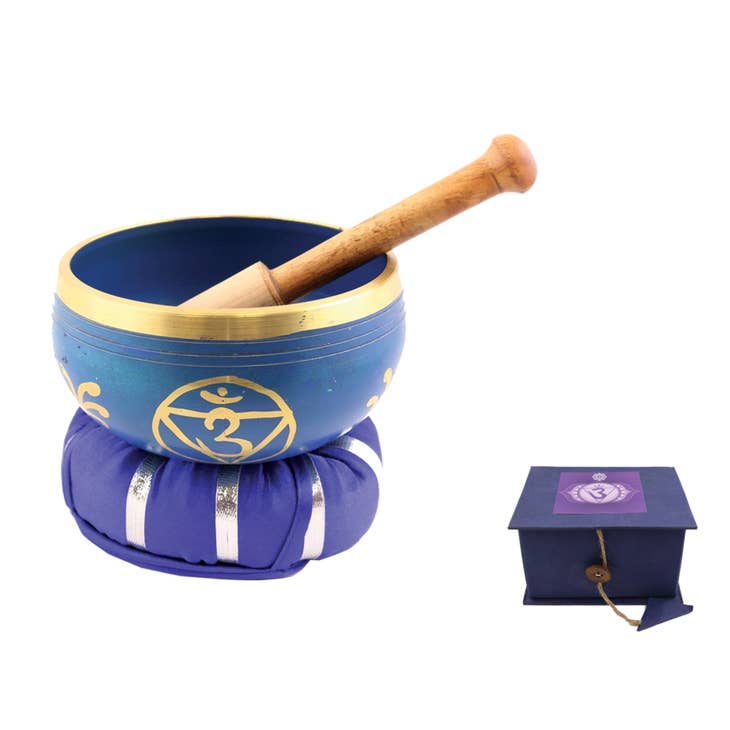Blue 7 Chakras Singing Bowl