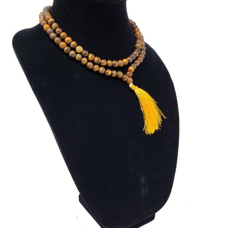 Image of Love & Lust Tiger Eye Gemstone Necklace