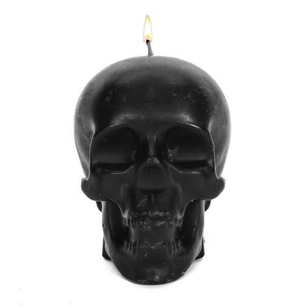 Image of Stone Candle Skull Candle