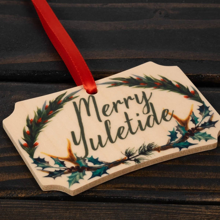 Merry Yuletide Ornament