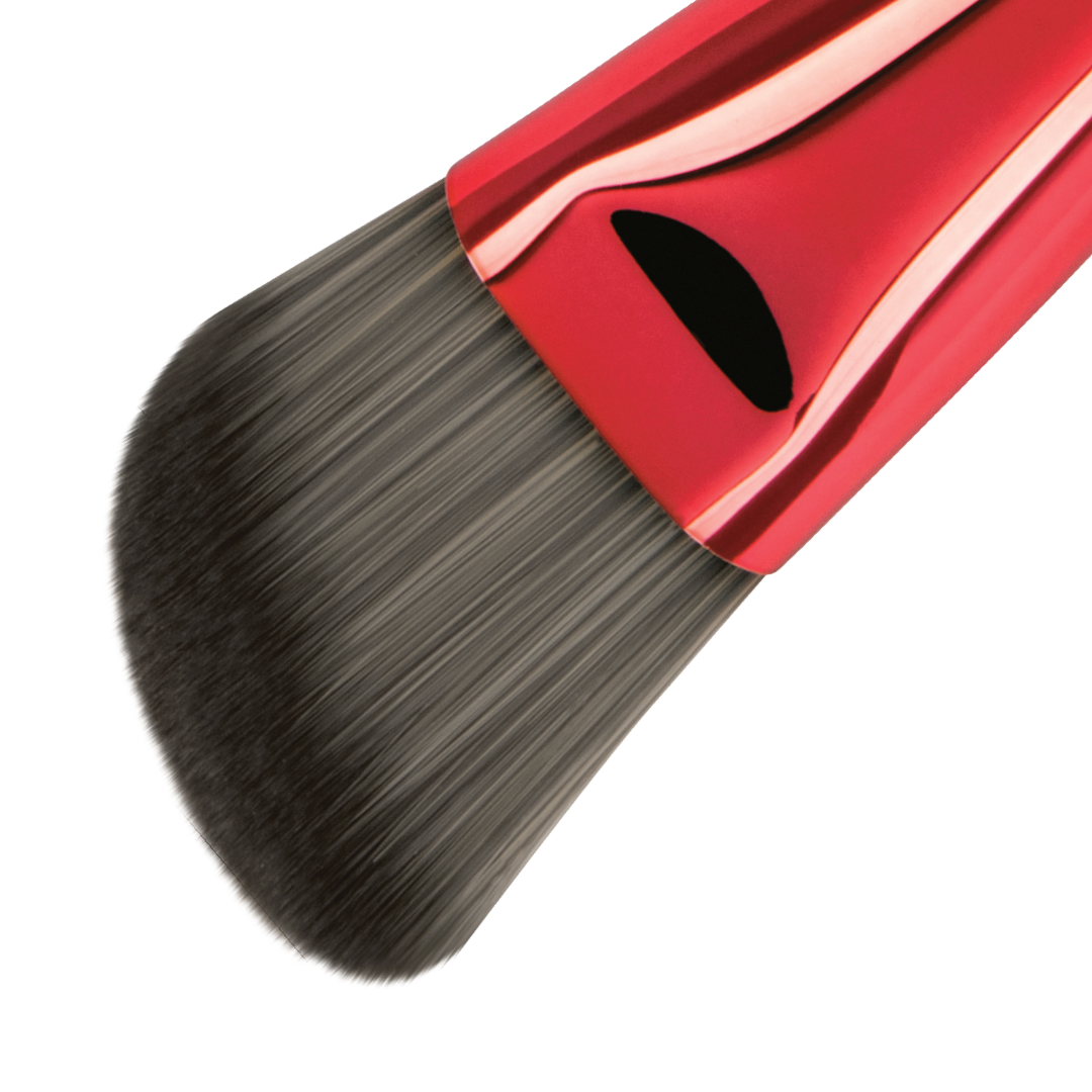 Angled Face & Body Brush - MM01 X Omnia® close up