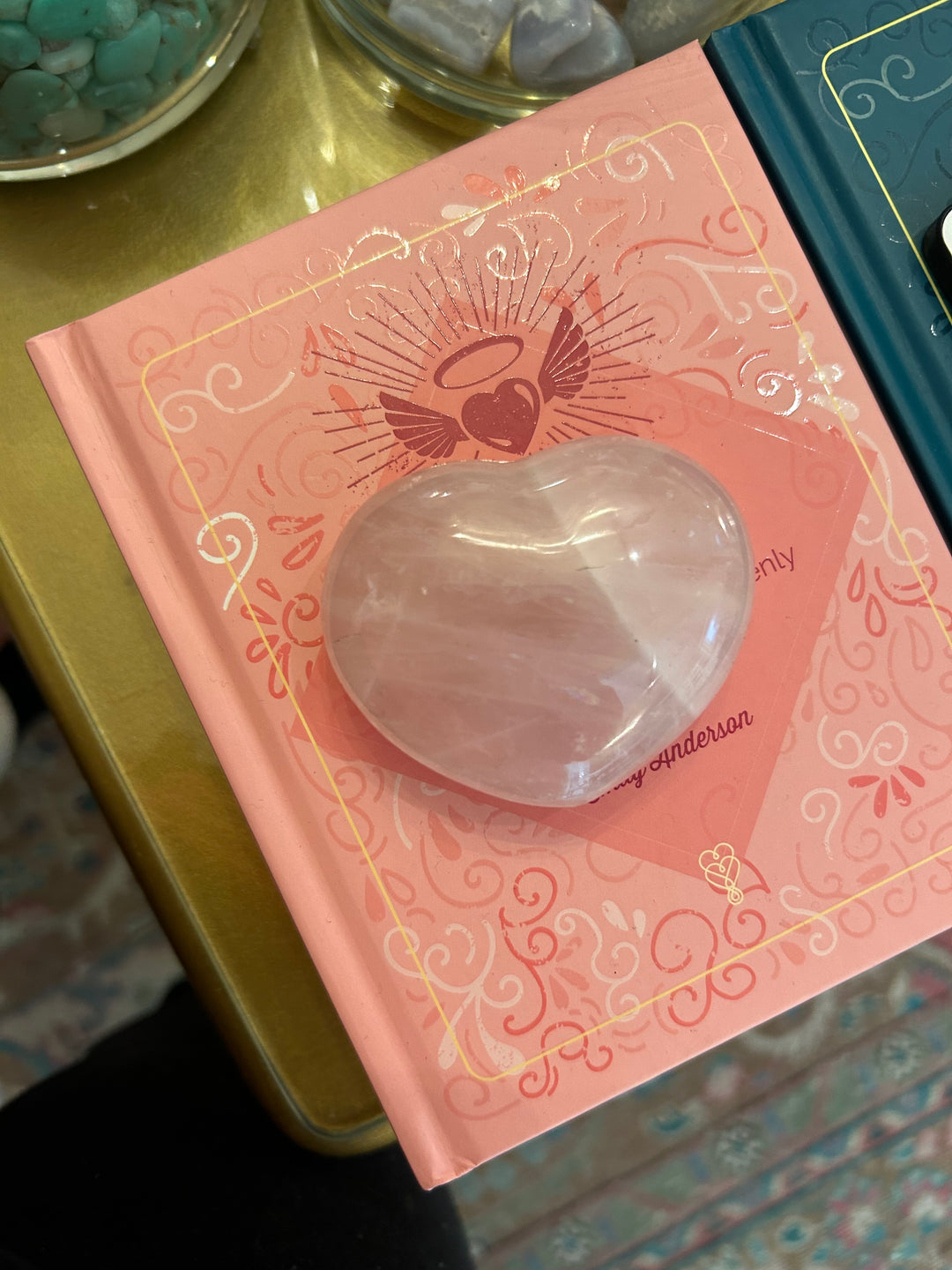 Rose Quartz Heart