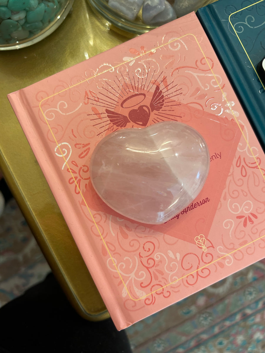 Rose Quartz Heart