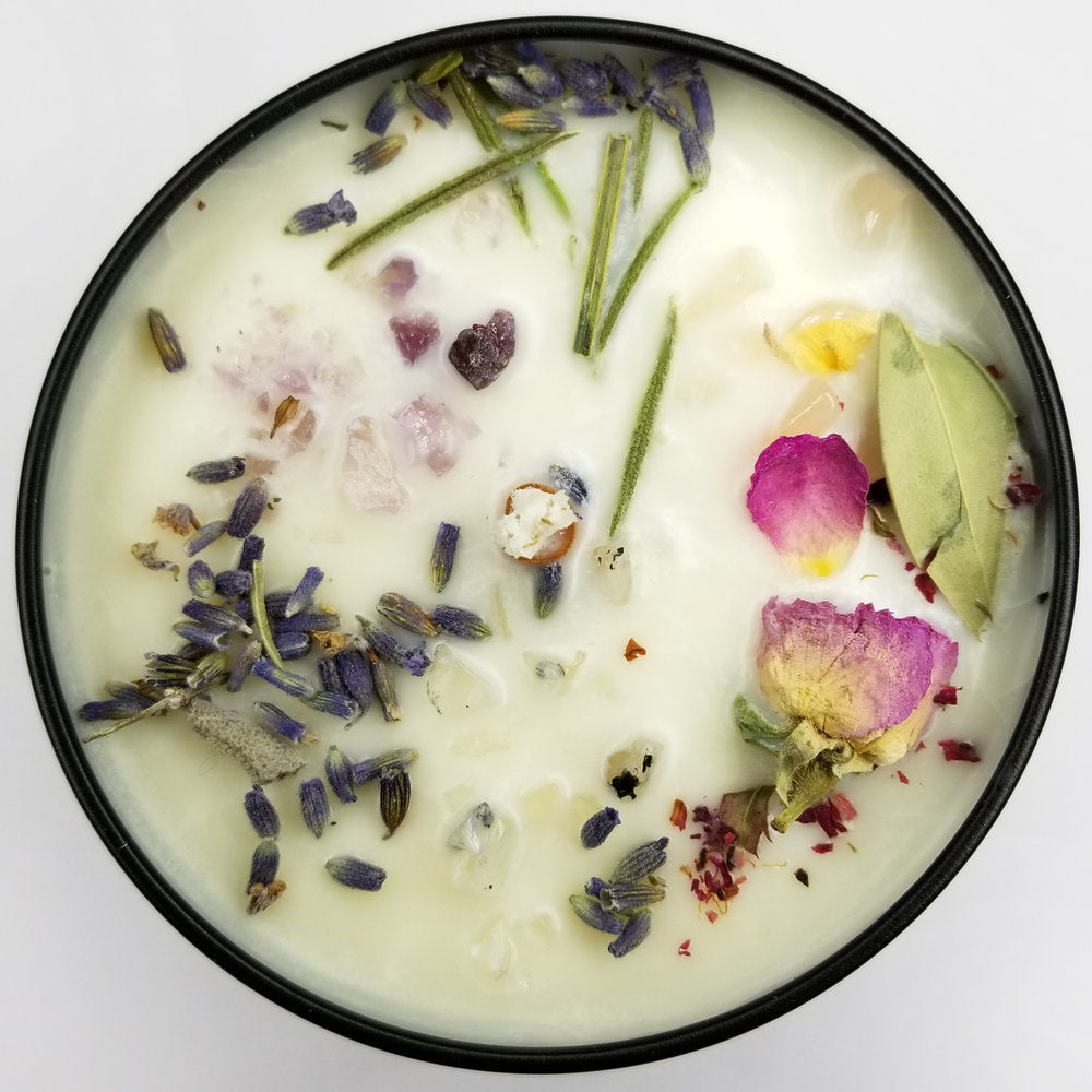 This is the top of the Memento Mori candle