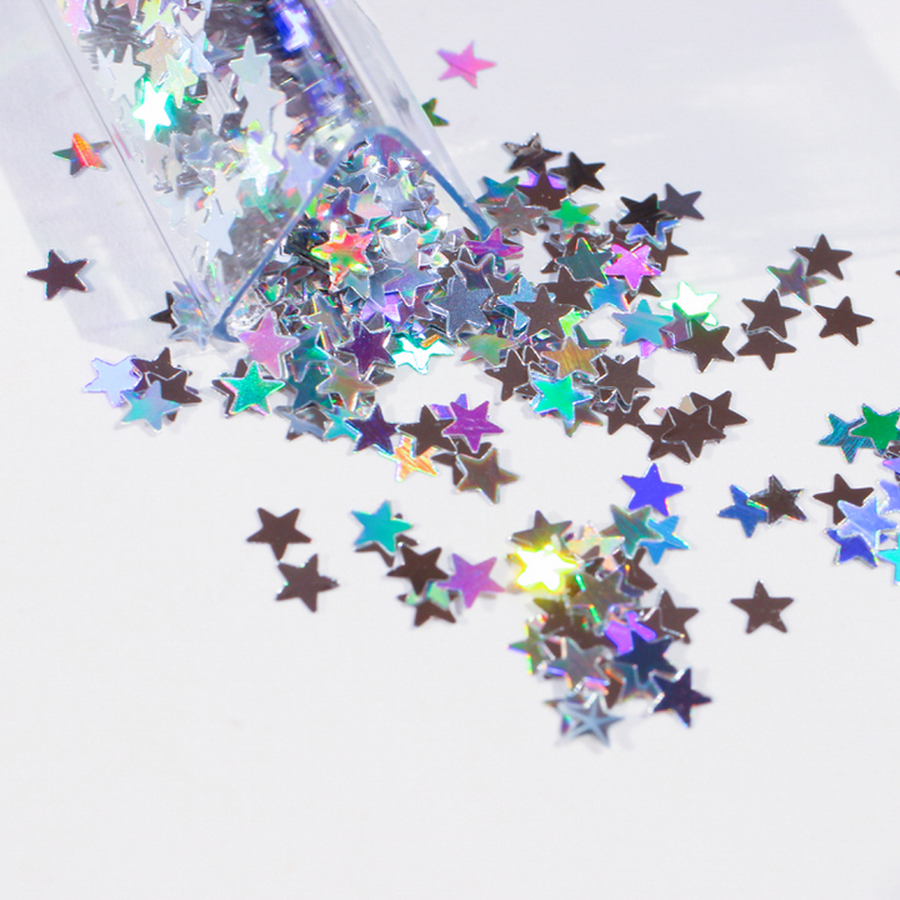 Image of Lemonhead Silver Rainbow Stars Prisms
