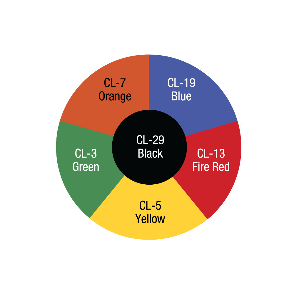 Rainbow Wheel colors