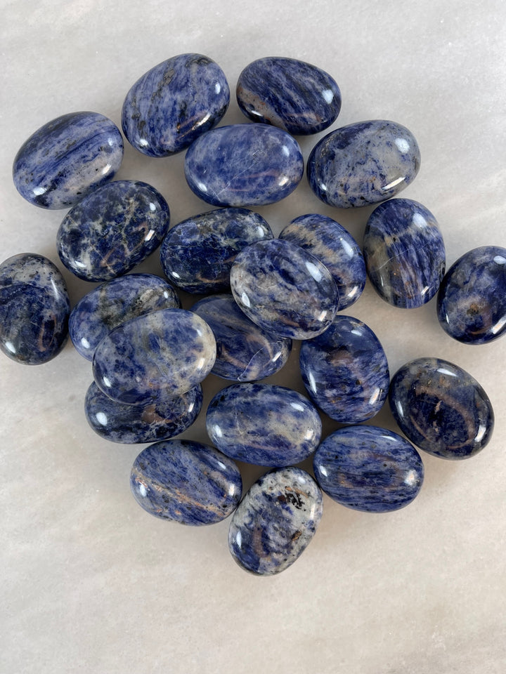 Sodalite Palm Stones farther away