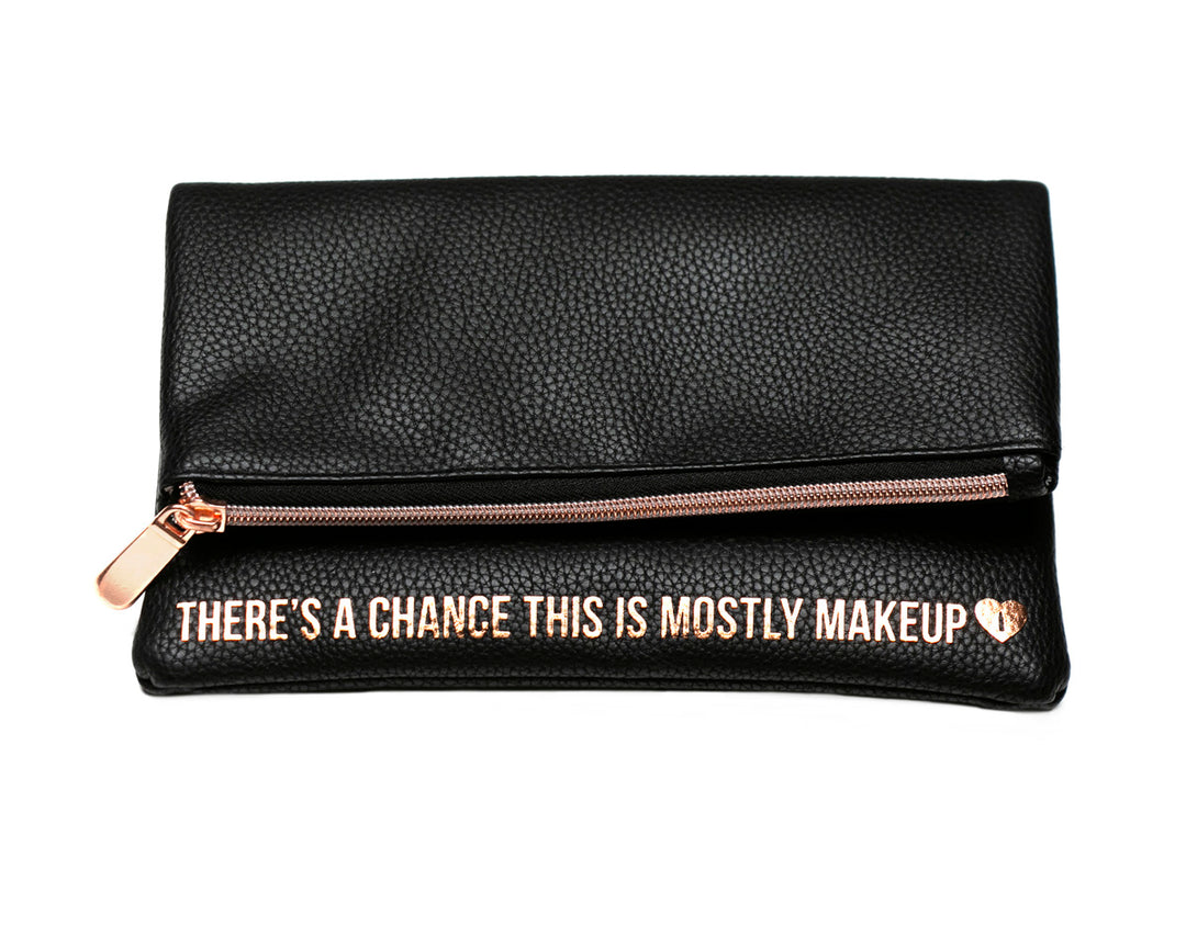 Image of Breakups to Makeup Makeup Foldover Makeup Clutch