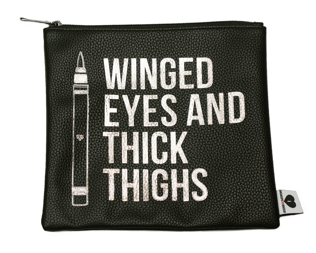 Image of Breakups to Makeup Winged Eyes Makeup Clutch
