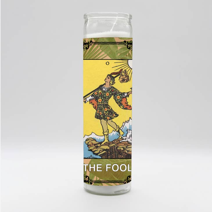 The Fool Tarot- Candle