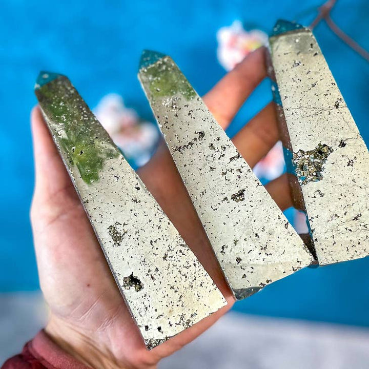 Pyrite Crystal Towers