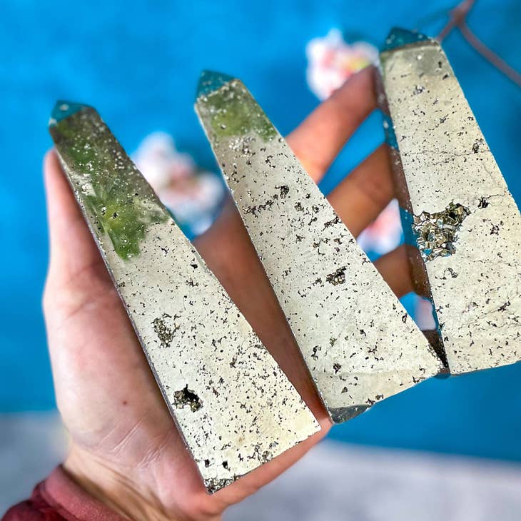 Pyrite Crystal Towers