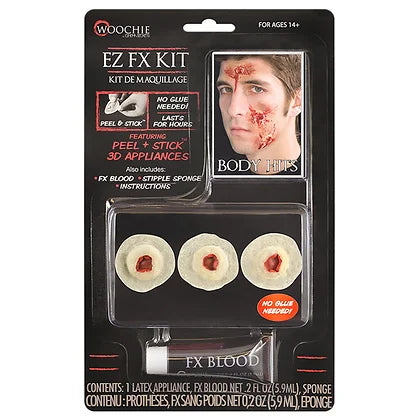 Woochie Body Hits EZ FX Kit - Peel & Stick