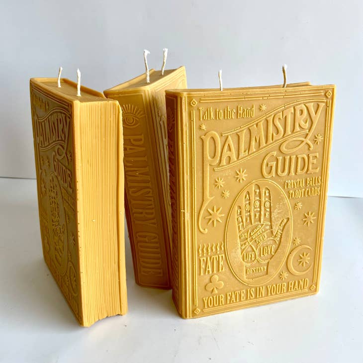 Image of Scandles Amber Palmistry Candle Book