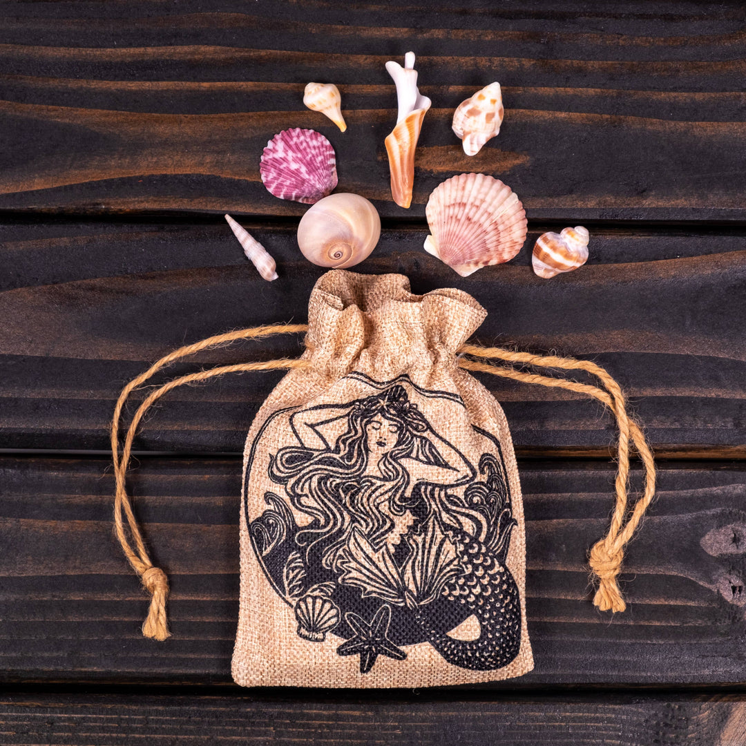 Mermaid Small Crystal Pouch