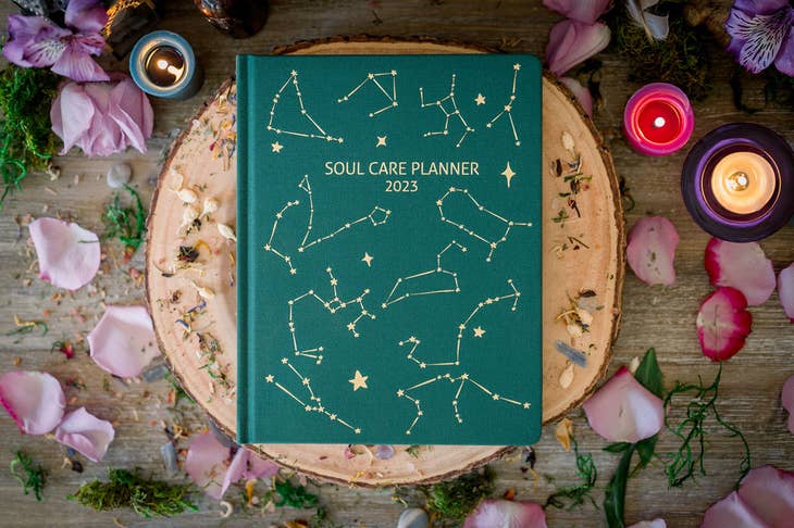 Witch Journal Magical Sun Moon Notebook in 2023