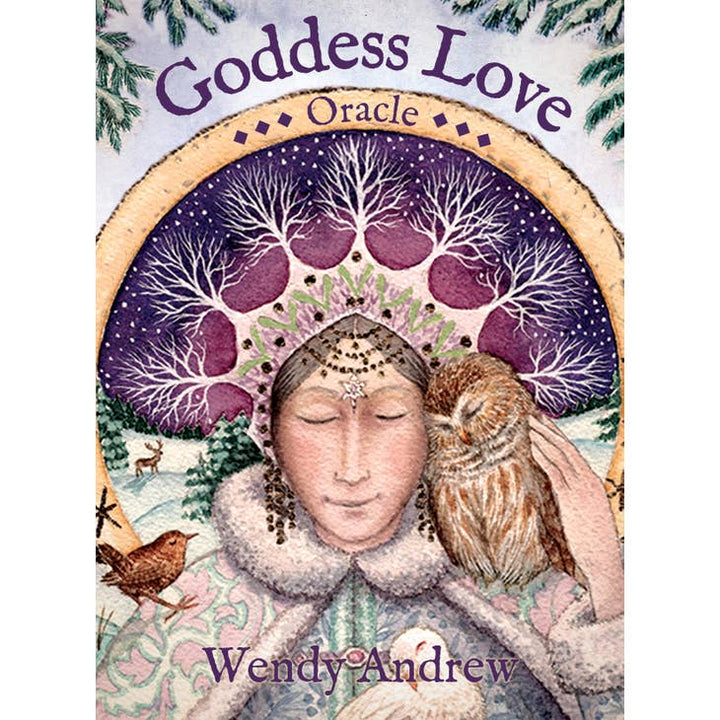 Image of Red Wheel Goddess Love Oracle: 36 Cards and Full Color Guidebook