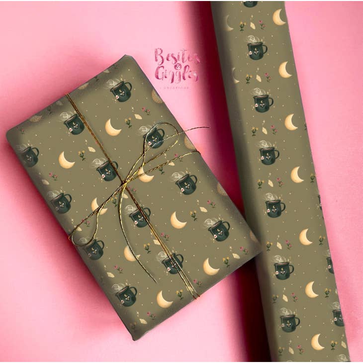 Herbal Tea Magic Wrapping paper