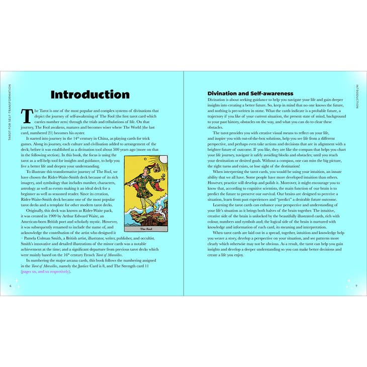 Tarot For Self-Transformation introduction