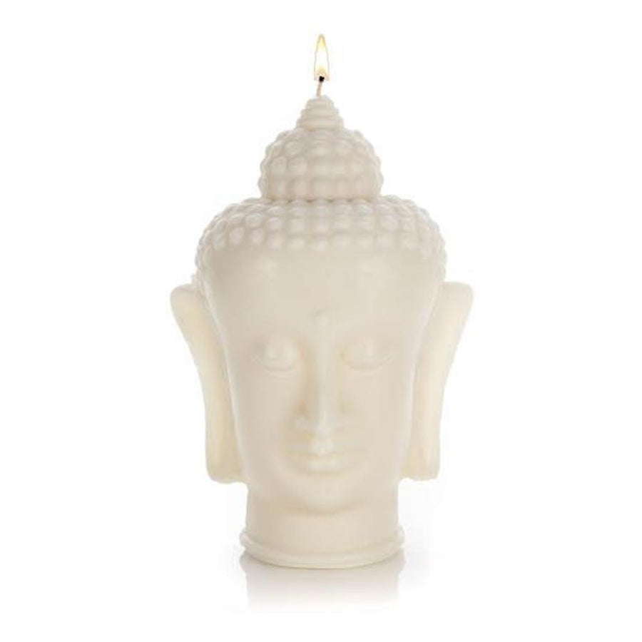 Image of Stone Candle Buddha Head Candle