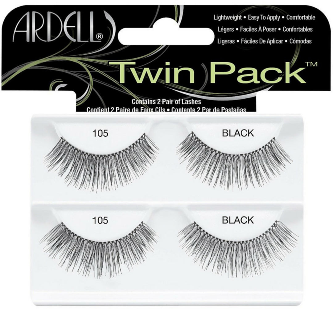 Image of Ardell Twin Pack Lashes - 105 Black
