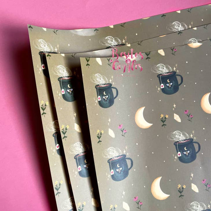 Herbal Tea Magic Wrapping paper
