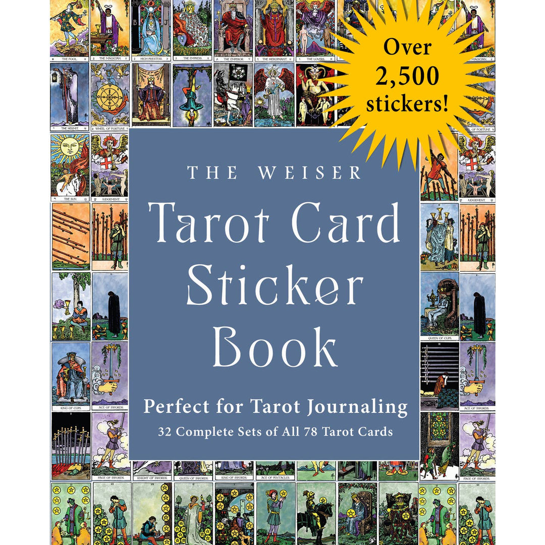 The Weiser Tarot Card Sticker Book: Over 2,500 Stickers