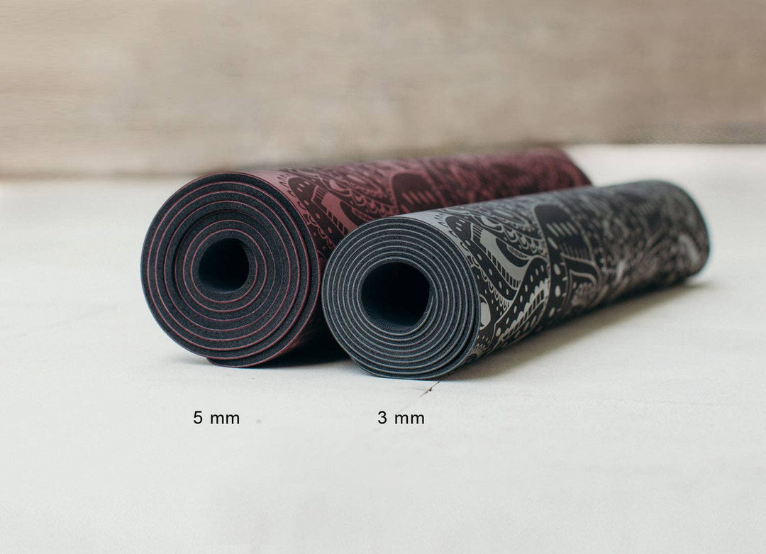 Infinity Yoga Mat Mandala Rose