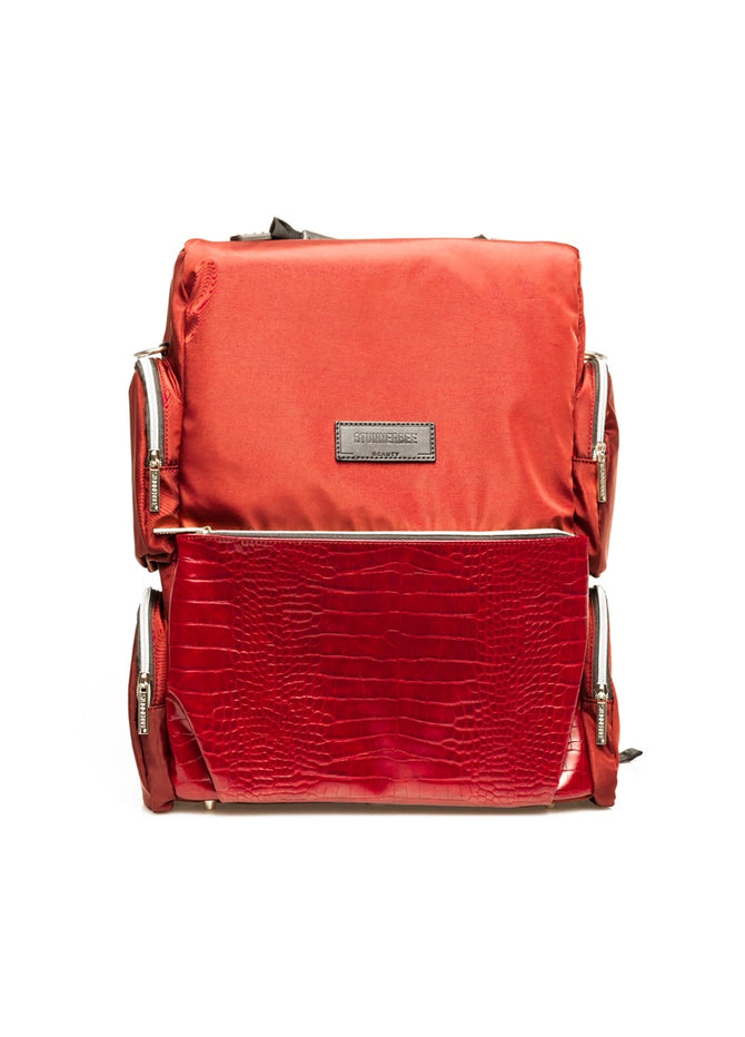 The Beauty Boss Backpack In "Redrum"