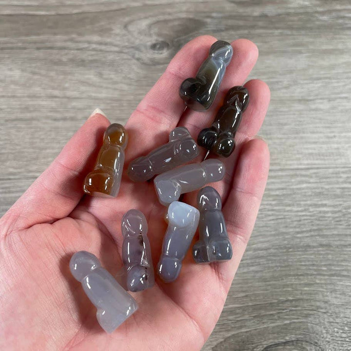 Crystal Phallic Figurine – Small Carved Gemstone 1”