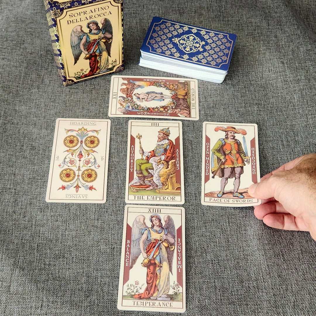 Da Brigh Tarot Soprafino Dellarocca Tarot Cards Deck