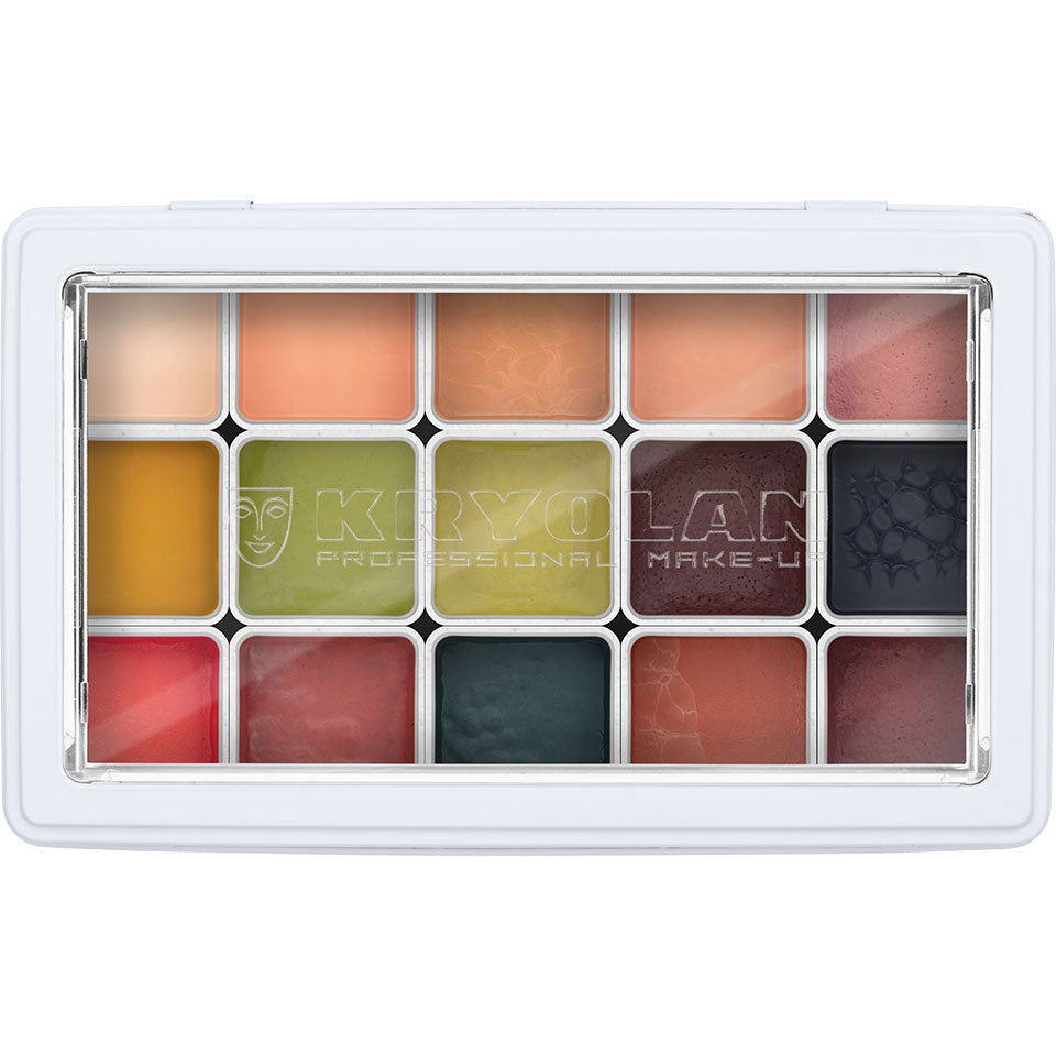 Kryolan FX Design Color Palette 15 Colors