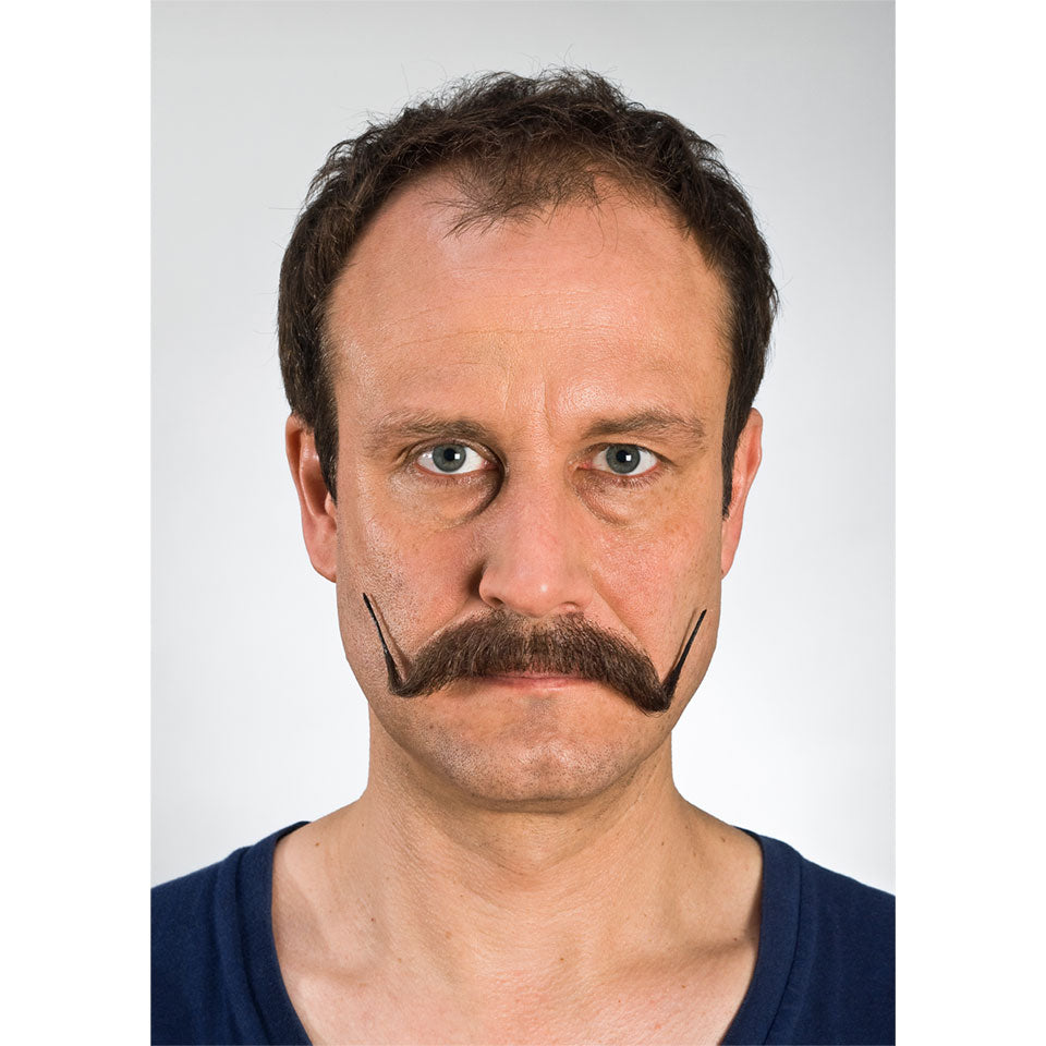 English Brown Mustache