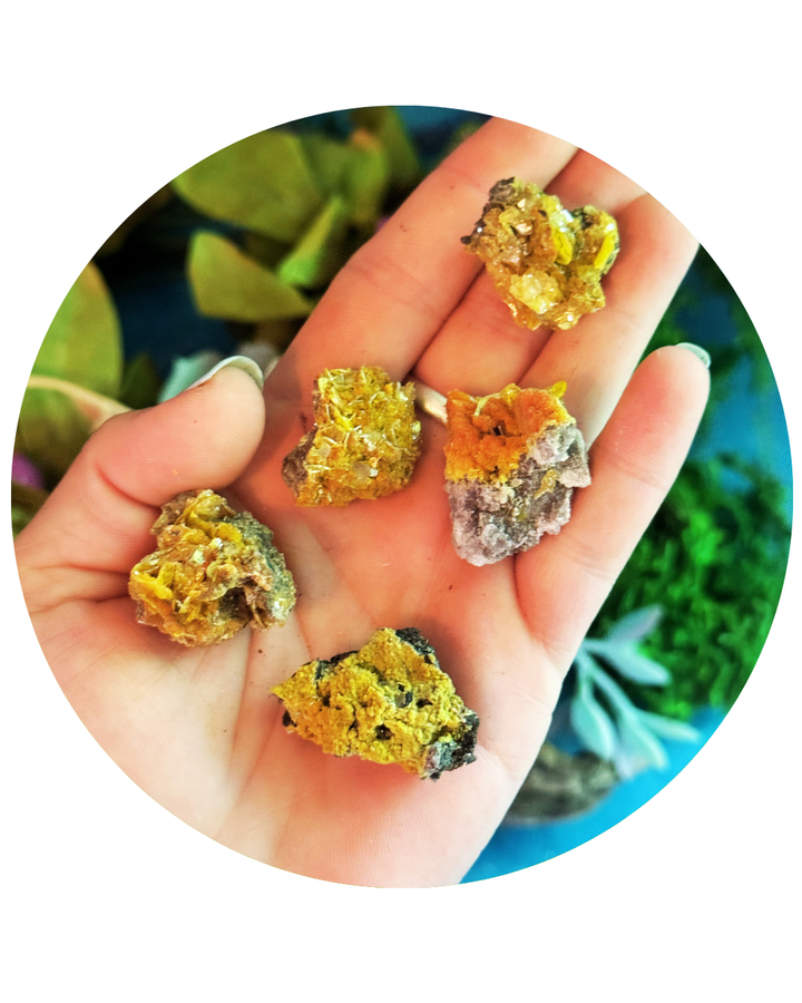 Wulfenite Crystal Specimens from Arizona