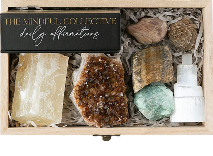 Prosperity Crystals Set with 50 Affirmations