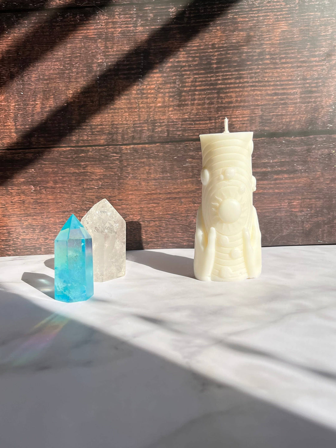 Astrology Astronomy Solar System Beeswax Candle