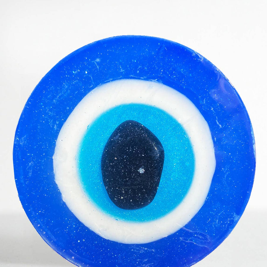 Evil Eye - Black Tourmaline Crystal Infused Bar Soap