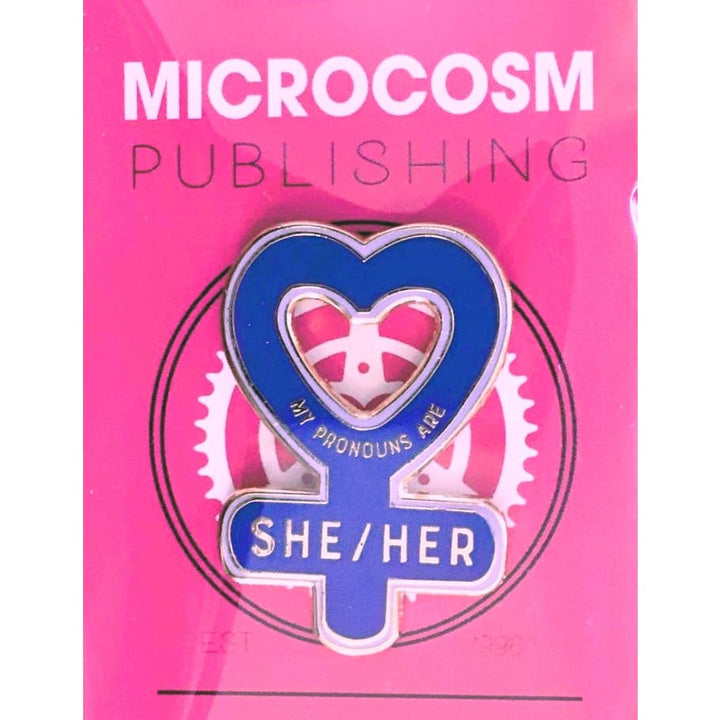 My Pronouns are She/Her Enamel Pin