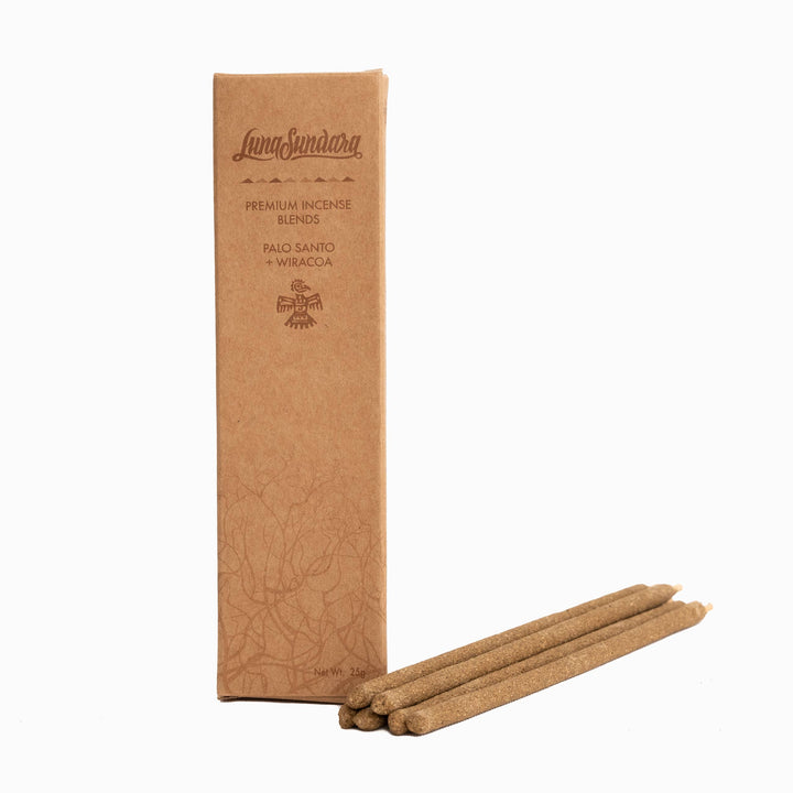 Premium Palo Santo & Wiracoa Hand Rolled Incense Sticks