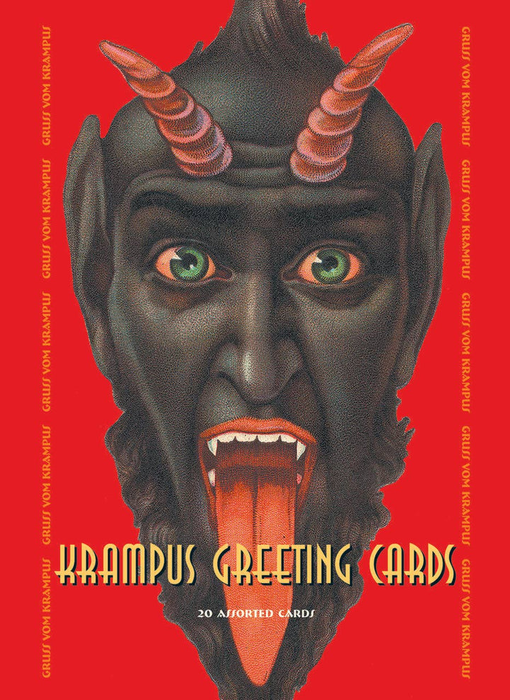Krampus Greeting Cards: 20 Assorted Cards In Deluxe Tin