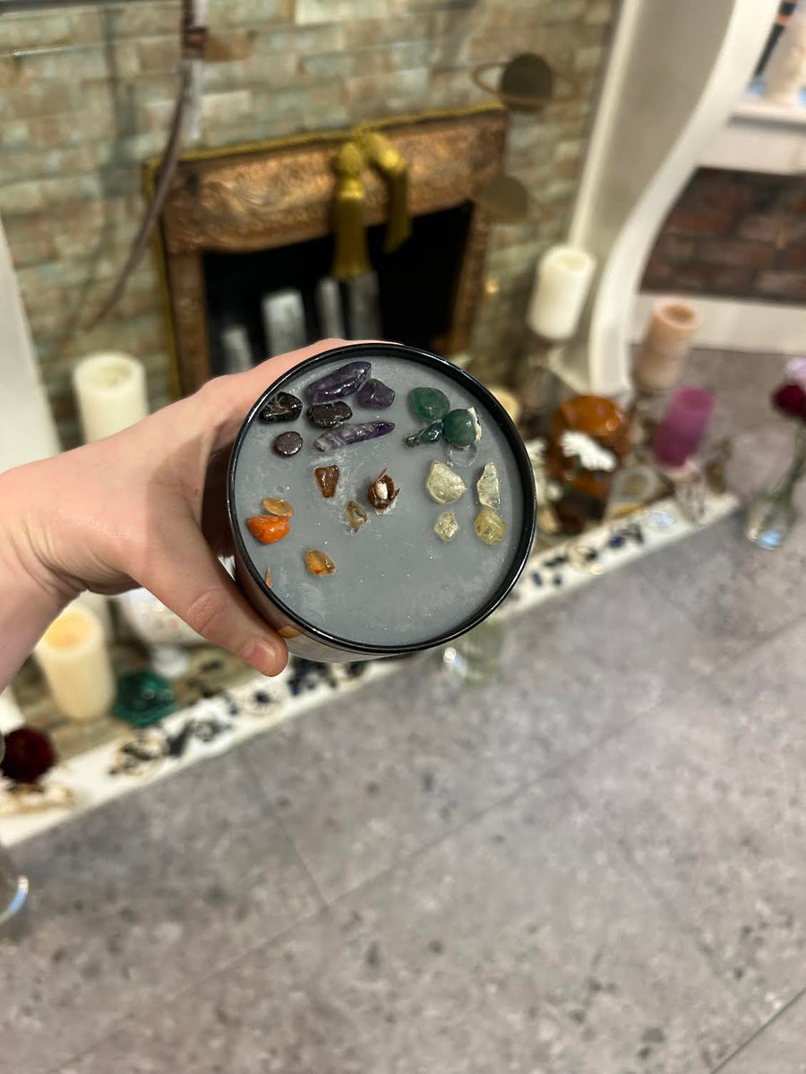 This is the top of the Book Of Shadows candle