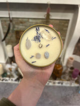 This is the top of the Faith candle