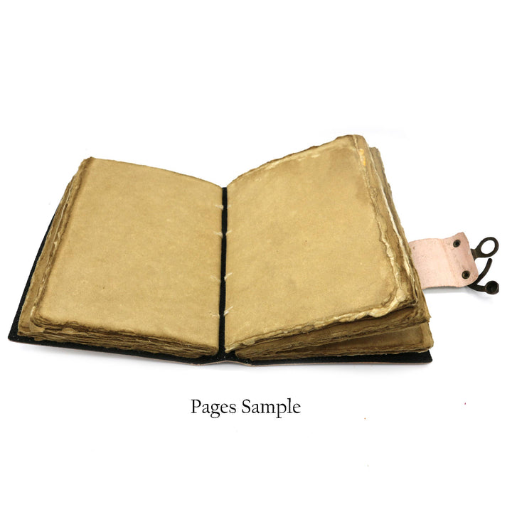 Dragonfire Blank Leather Journal (5 x 7 in.)