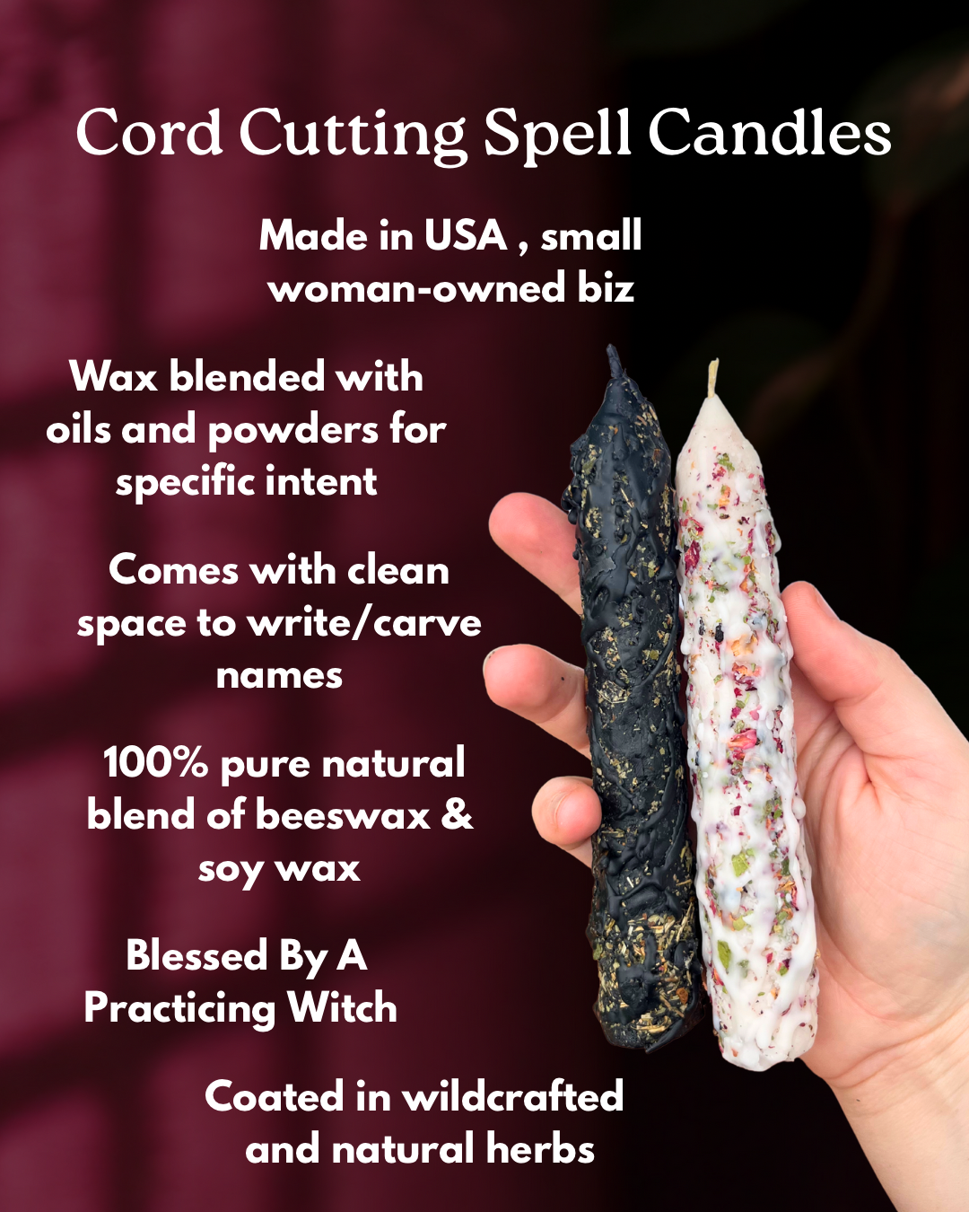 Cord Cutting Ritual Kit | Spell Witch Candles