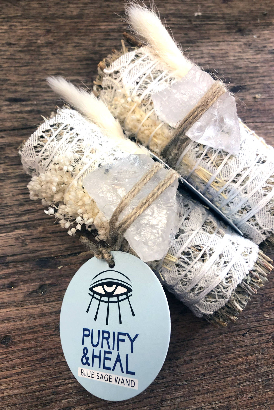 PURIFY & HEAL Botanical Bundle – Blue Sage & Girasol Opal