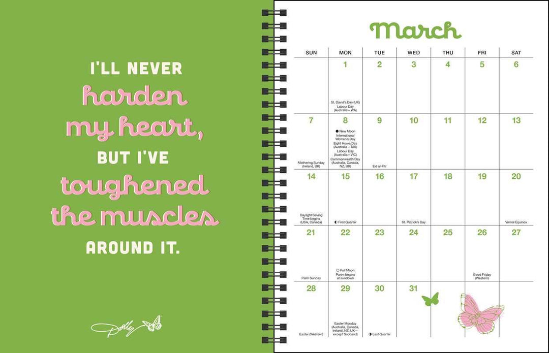 Dollyisms: Dolly Parton's 2027 Softcover Monthly/Weekly Planner Calendar by Andrews McMeel Publishing