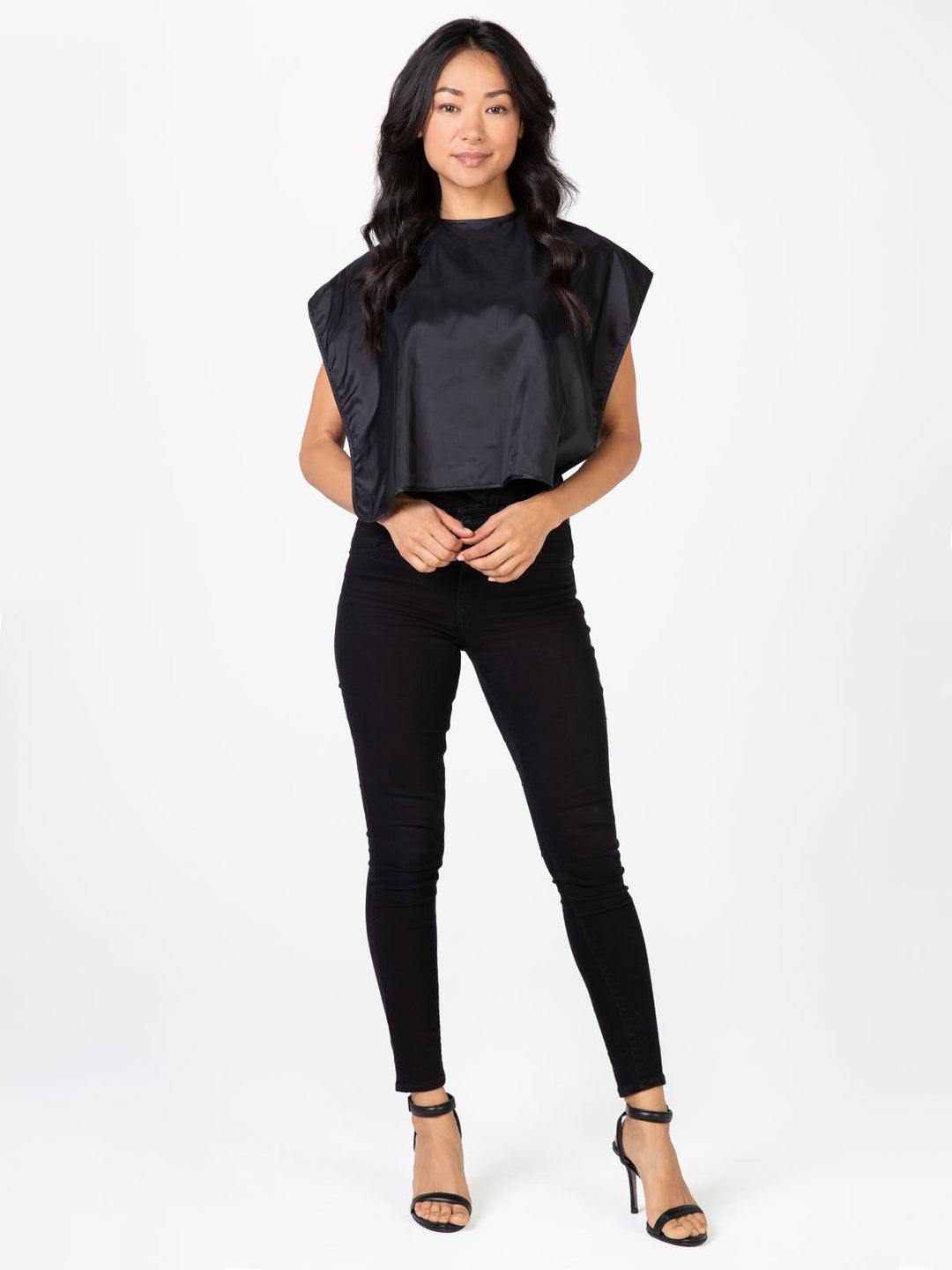 Betty Dain Nylon Shortie Cape