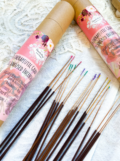 100% Therapeutic Grade Essential Oil Incense Sticks
