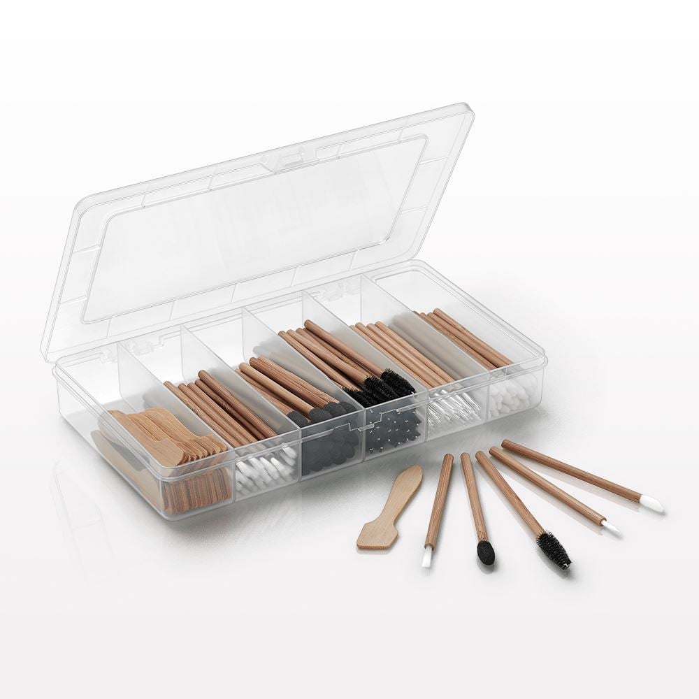 The Makeup Altar Bamboo Disposable Cosmetic Applicator Kit